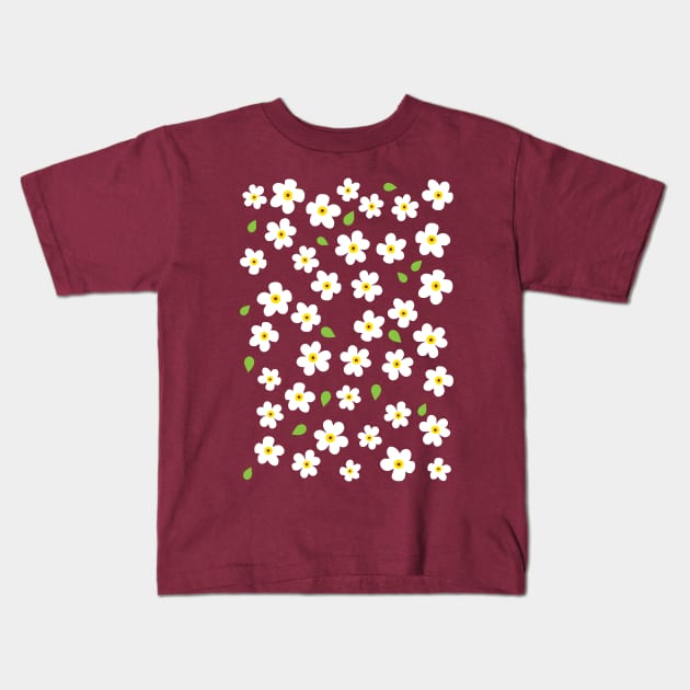 Vintage Flora Nature Kids T-Shirt by KewaleeTee